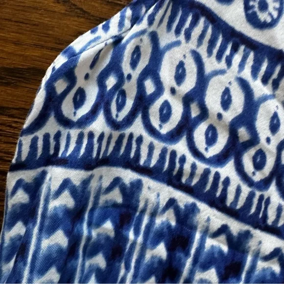 beachlunchlounge summer dress Blue and White Sleeveless Summer Dress - Picture 6 of 14